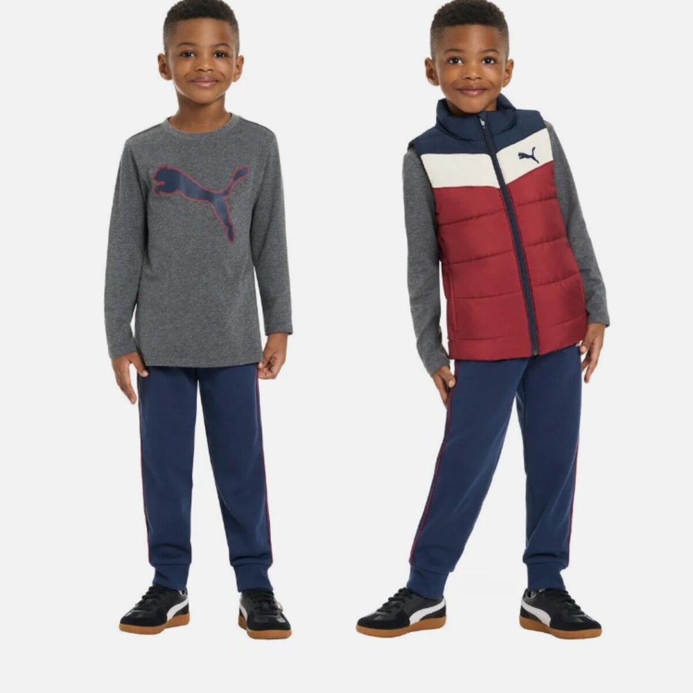 PUMA Kids' 3-piece Vest Set